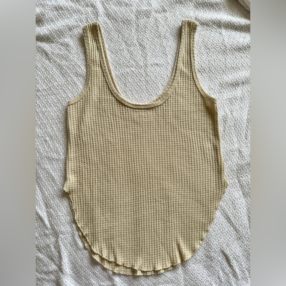 CJLA Waffle Knit Tank Small